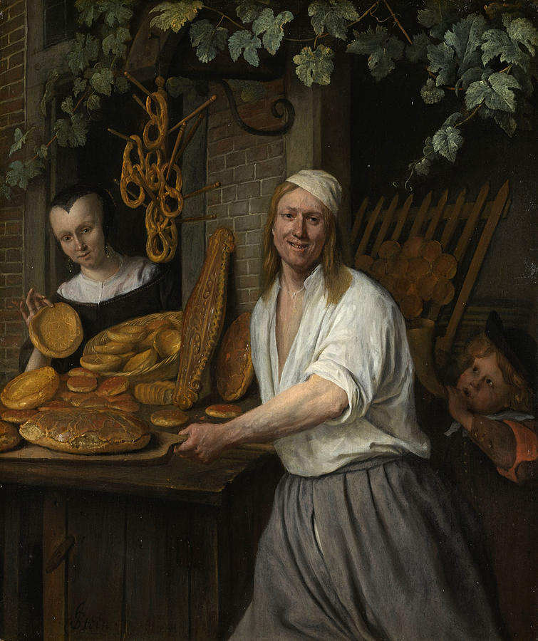 Baker Arent Oostwaard and his wife Catharina Keizerswaard