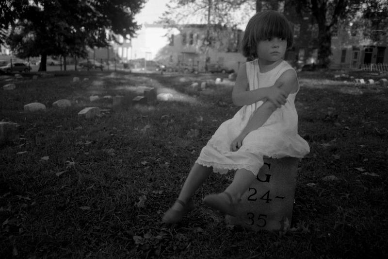 antje at the fairhill burial ground