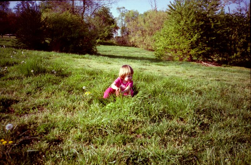 Antje in the Grass