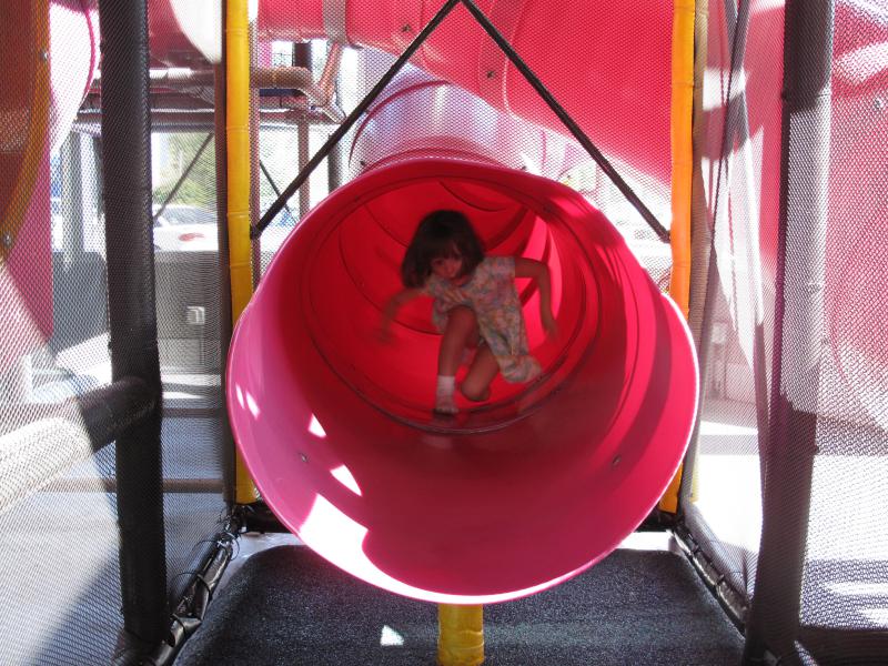 Antje in the Slide