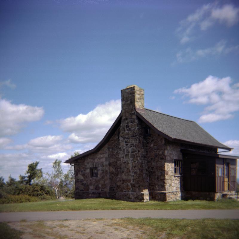 big pocono stone house