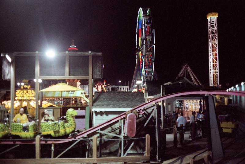 boardwalk playland night