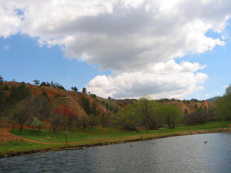 Clouds over Red Rocks Canyon Quarry