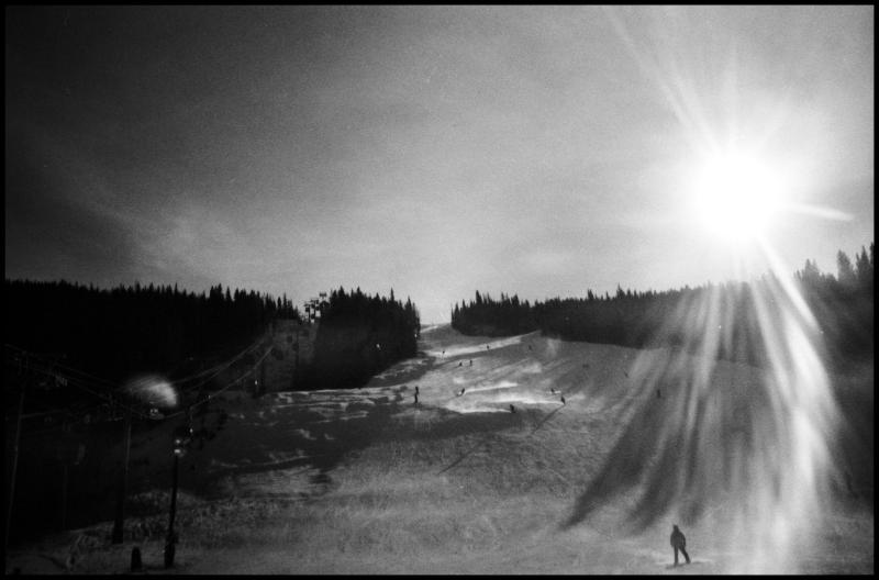 colorado - breckenridge skiers