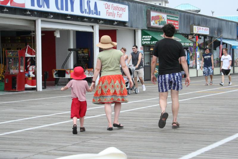 Daniel Francesca  Ed going to Fun City USA