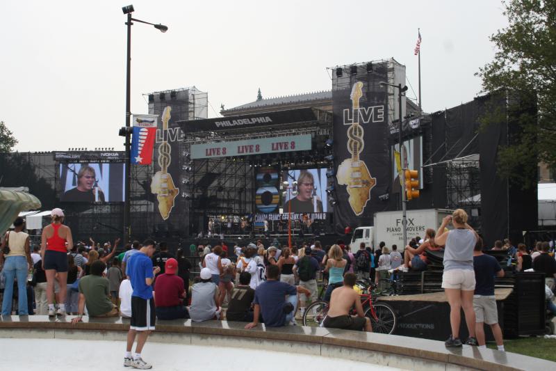 Def Leppard Rehearsing