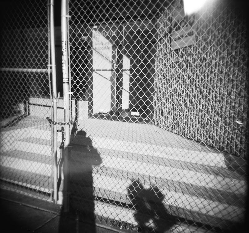 fence shadow