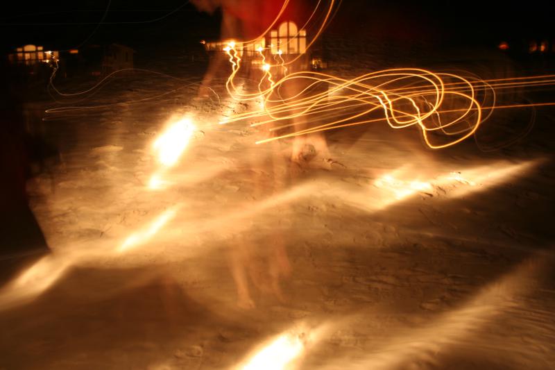 Flashlight on the Beach