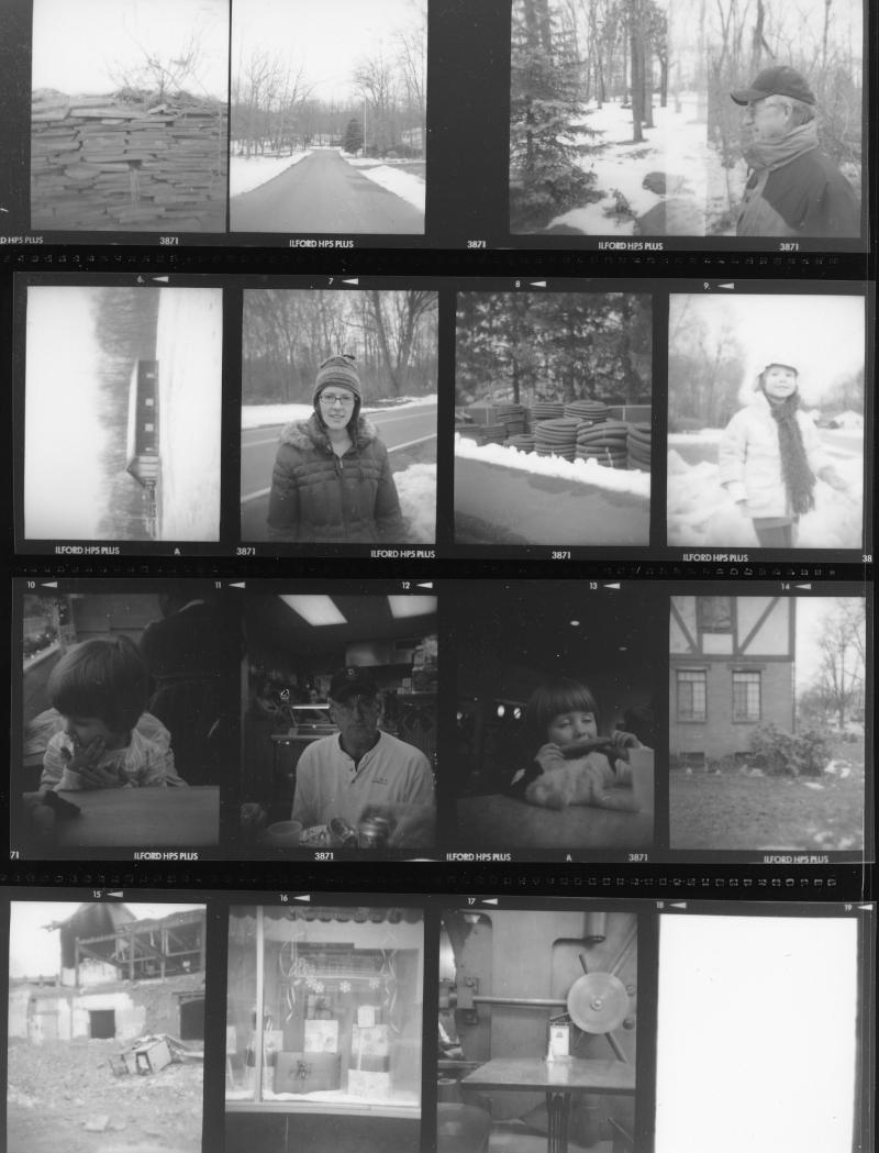 Holga Contact Sheet