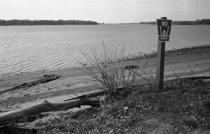 no swimming