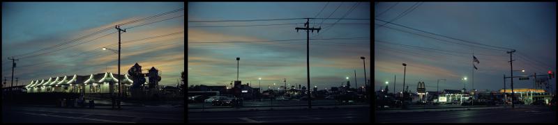 Ocean City Sunset with McDonalds