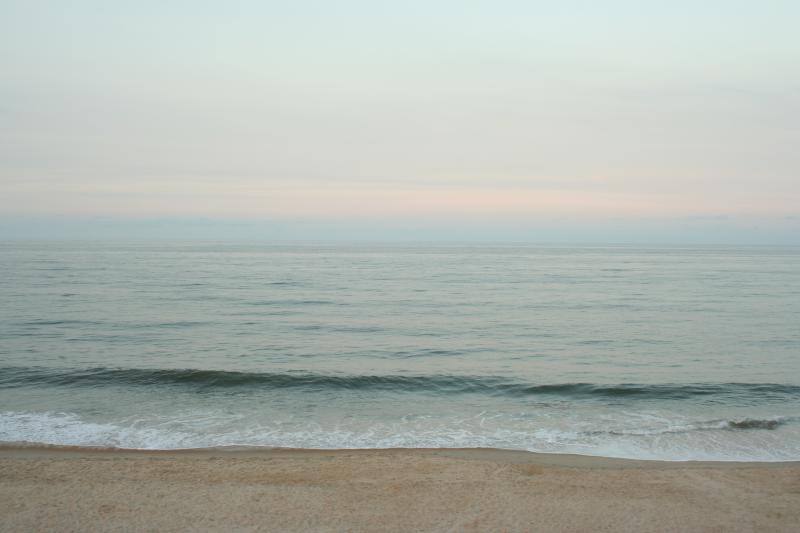 on the beach