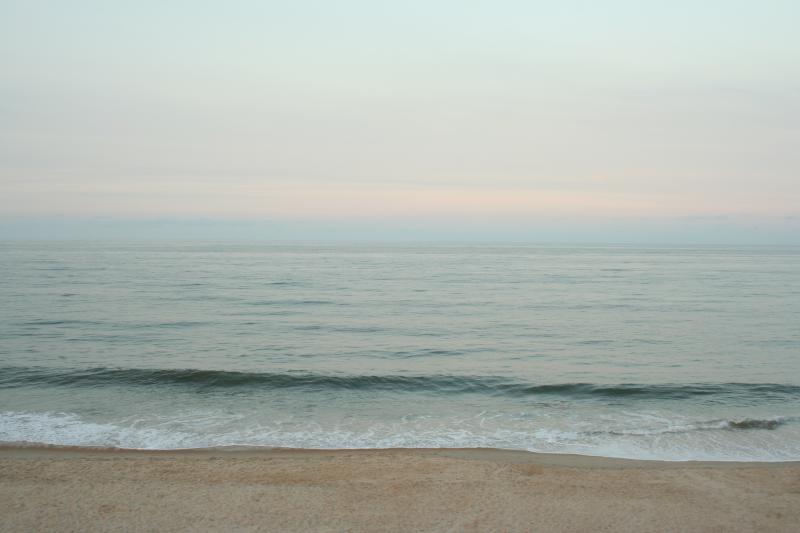 on the beach