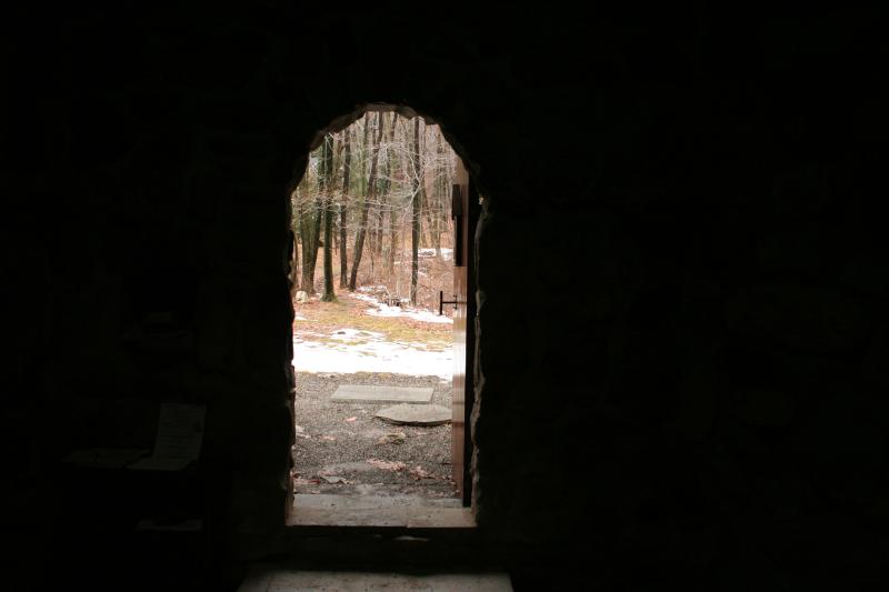 St Columba Chapel Looking Out