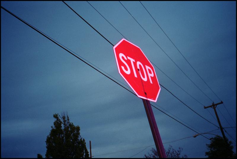 stop sign