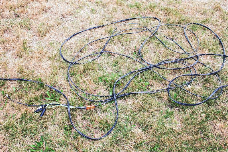 Wires in the Grass